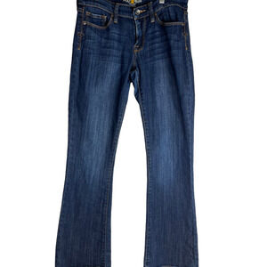 Lucky Brand Dark Wash Denim Sofia Boot Flared Jean